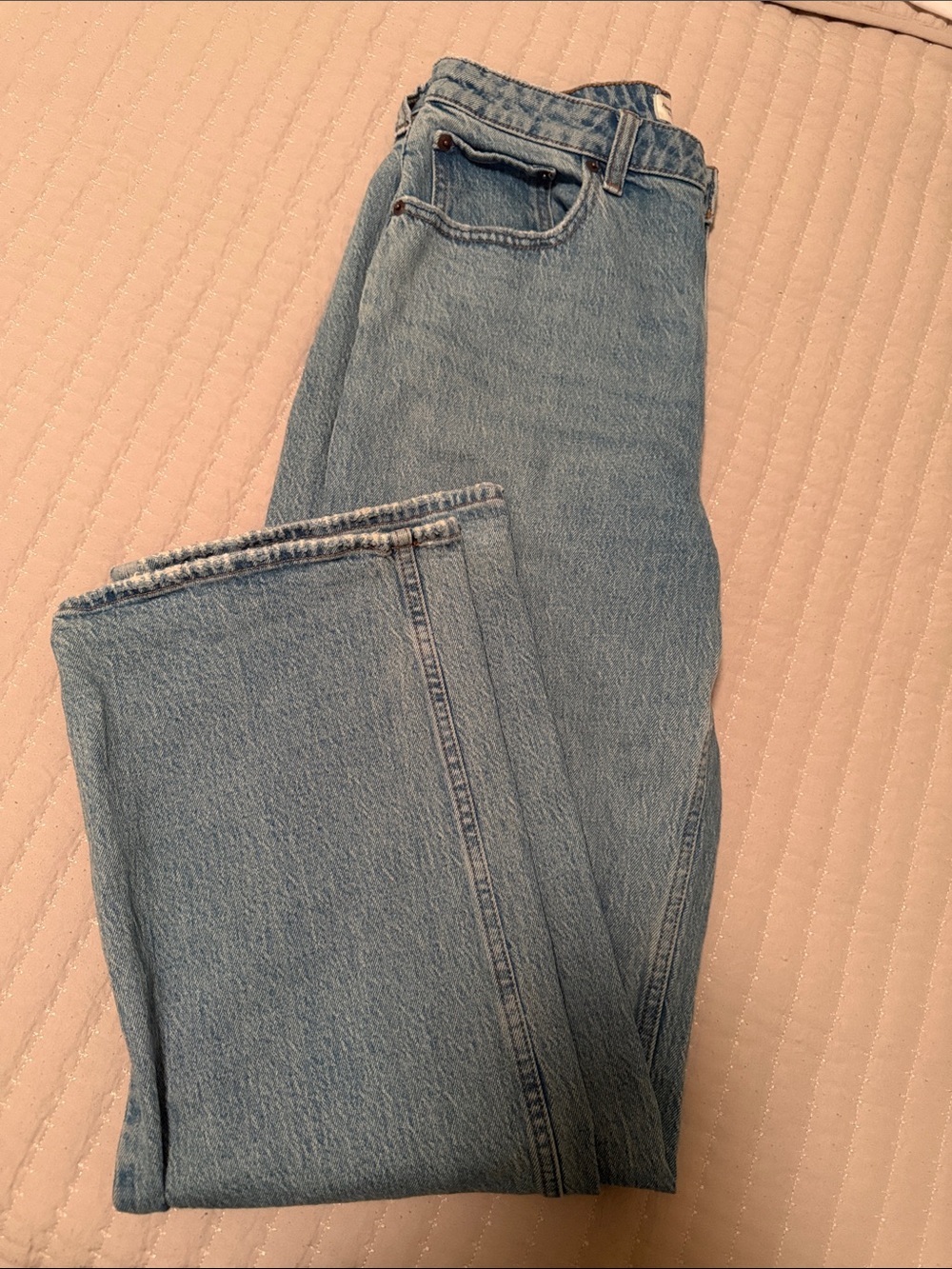 Abercrombie & Fitch The 90’s Relaxed Jean High Rise CURVE LOVE - Picture 5 of 7